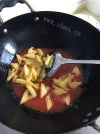 美味的菠萝咕咾肉做法图解13)