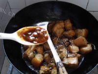 家常菜干豇豆烧肉做法图解8)