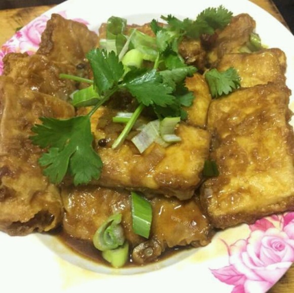 独特的糖醋豆腐