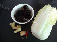 家常菜炒黑白菜做法图解1)