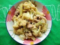 「DIY美食」菜花炒肉