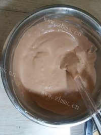 自制可可戚风蛋糕做法图解9)