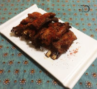 美味香酥羊排做法图解5)
