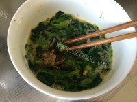 自制菠菜饼做法图解4)
