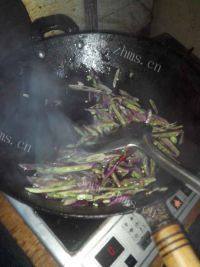 美味的炒扁豆做法图解6)