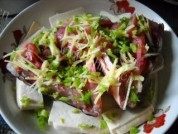 美味的剁椒鱼头豆腐做法图解6)