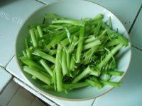 香醇的清炒空心菜做法图解3)