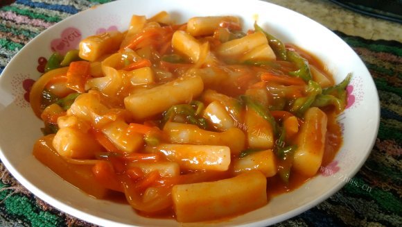 韩式辣炒年糕