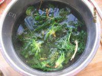 家常菜荠菜豆腐汤做法图解3)