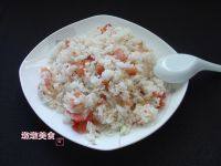 美味早餐培根炒饭