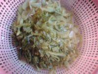 家常菜酸菜肉末做法图解3)