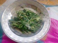 自己做的青菜鸡蛋炒面做法图解6)