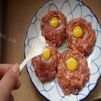 肉饼炖鹌鹑蛋#新鲜从做法图解8)