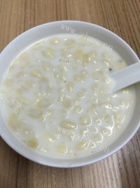 美味的花生牛奶茶做法图解6)