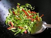 青椒素肉丝的做法图解五