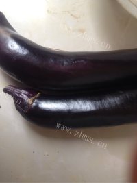 家常菜茄子炒肉片做法图解1)