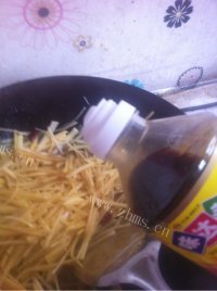 DIY炒土豆丝做法图解7)