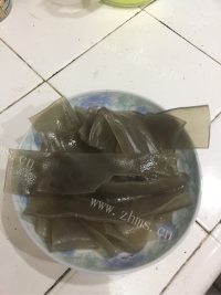 DIY拉皮肉丝做法图解3)