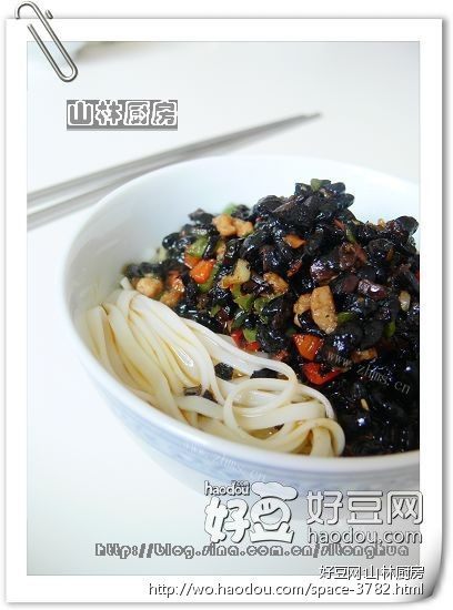 豆豉面条