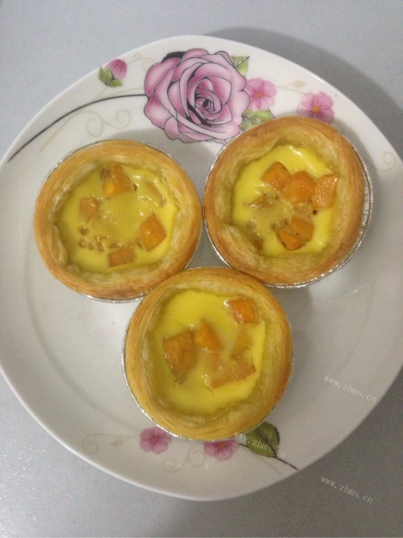 五味俱全的芒果蛋挞