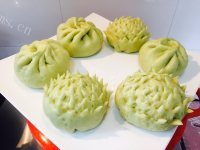美味佳肴般的刺猬馒头做法图解7)