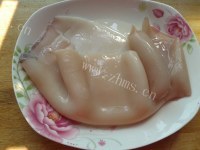 美味的火爆鱿鱼做法图解1)