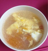 美味的番茄蛋花汤