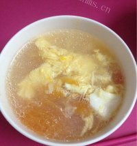 美味的番茄蛋花汤