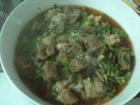 自己做的牛肉面