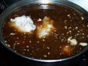 自制黄豆卤猪蹄做法图解4)