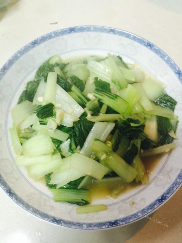 清炒小白菜