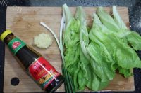 家常菜蚝油生菜做法图解1)