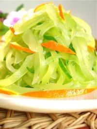 「美味可口」凉拌莴笋丝