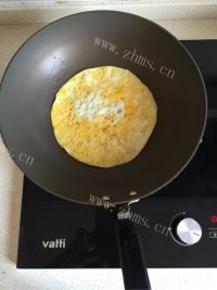 美味青菜肉丝蛋丝年糕做法图解1)