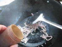 家常菜绿豆芽炒肉丝做法图解4)