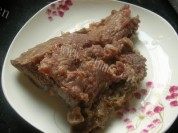 美味的卤水牛肉