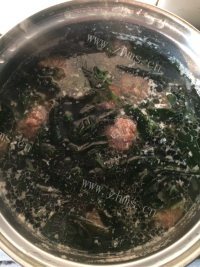 汤鲜面韧羊肉丸子面做法图解4)