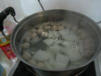 美味的牛肉羹做法图解4)
