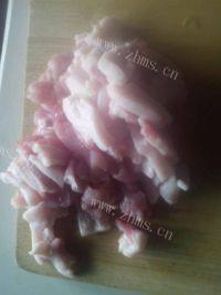 家常菜有机花菜炒肉片做法图解1)