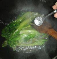 家常菜蚝油生菜做法图解5)
