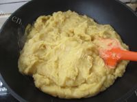简单桂花绿豆馅做法图解4)