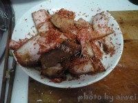 家常菜粉蒸肉做法图解6)