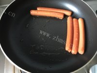 美味的热狗做法图解6)