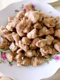 风味柠香咕噜肉做法图解11)