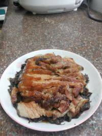 家常菜梅干菜扣肉
