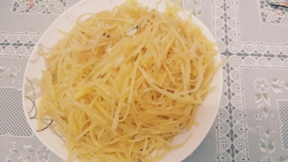 独特的土豆丝