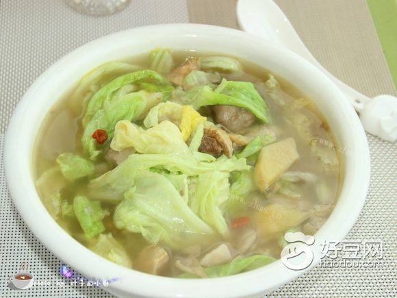易做的鸡汤白菜