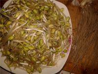 家常黄豆芽炒粉条做法图解1)