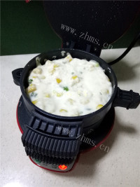 玉米煎饼做法图解8)