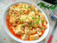 家常菜肉末炖豆腐